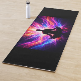 Chakra Glow Yoga Mat Meditation Design ヨガマット