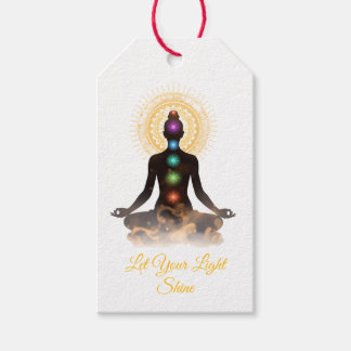 Chakra Healing Gift Tag – Inspirational Spiritual ギフトタグ