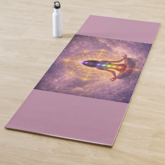Chakra Meditation Yoga Mat Spiritual Design ヨガマット