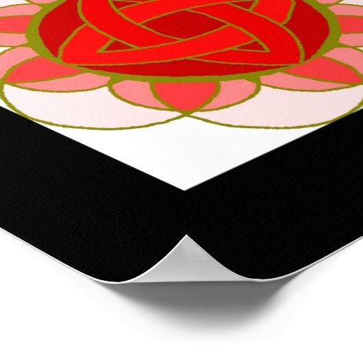 "Chakra Path" Poster (without labels) ポスター (角)