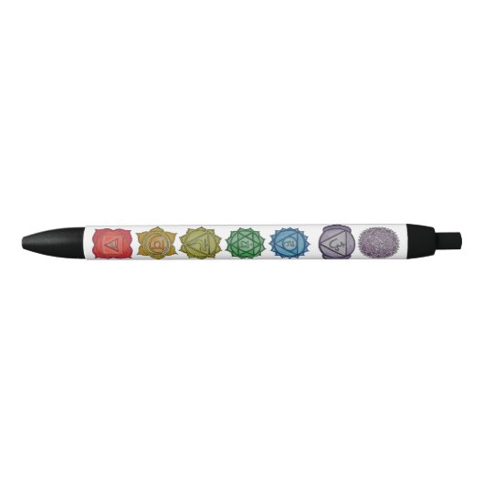 Chakra Pencil 黒ボールペン (正面)
