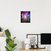 Chakra Roses Fine Art Poster/Print ポスター (ホームオフィス)