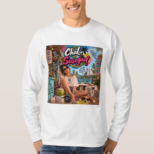 Chal Susegad! — Susegad is a Lifestyle Tシャツ (正面)
