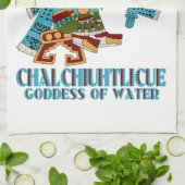 Chalchiuhtlicue キッチンタオル (折り畳み)