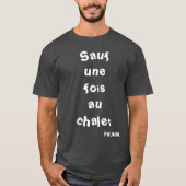 Chalet d'Au de fois d'une de T-shirt Faunik - de Tシャツ (正面)