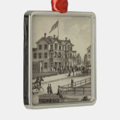 ChalfonteのCape May都市、ニュージャージー メタルオーナメント (右)