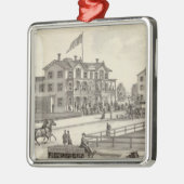 ChalfonteのCape May都市、ニュージャージー メタルオーナメント (左)