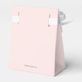 ChaliceとPink Buds緑の最初の聖餐式 フェイバーボックス (裏面サイド)