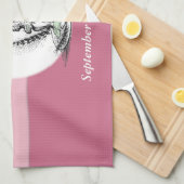 Chaliceの孫娘ファースト・コミュニオンピンク キッチンタオル (四つ折り)