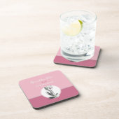 Chaliceの孫娘ファースト・コミュニオンピンク コースター (右側)