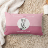 Chaliceの孫娘ファースト・コミュニオンピンク ランバークッション (ブランケット)