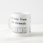 Chalice期別テーブル名mag コーヒーマグカップ (正面左)