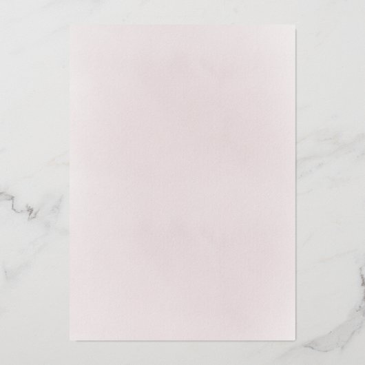 Chalice Host First Communion girl 箔招待状 (裏面)