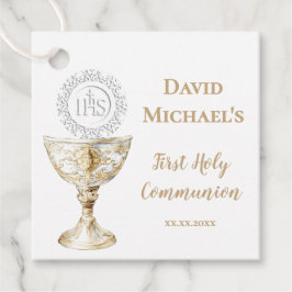 Chalice Host First Holy Communion フェイバータグ