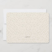 Chalice with Flowers写真First Communion 招待状 (裏面)