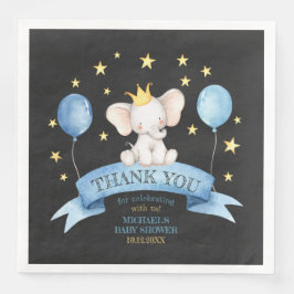 chalk baby elephant STARS BALLOONS