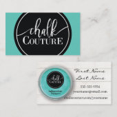 Chalk Couture Custom Business Card 名刺 (正面/裏面)