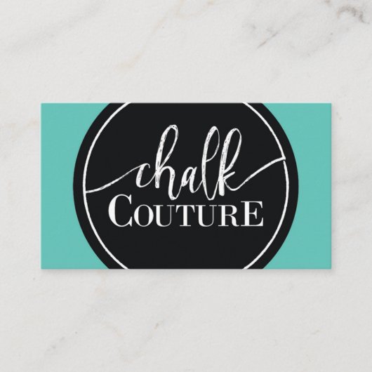 Chalk Couture Custom Business Card 名刺 (正面)