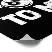 Chalk Dirty To Me - Pool Player PoolテーおもしろいブルB ポスター (角)