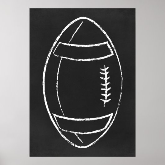 chalk football ポスター (正面)