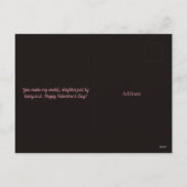 Chalk Full Of Hearts Valentine's Day シーズンポストカード (裏面)