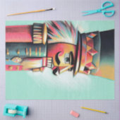 Chalk llustrated Christmas Nutcracker 薄葉紙 (クラフト)