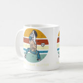 Chalk Up Wall Climbing Bouldering コーヒーマグカップ (正面左)