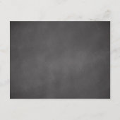 Chalkboardの結婚詳細・カード・エンクロージャ・カード エンクロージャーカード (裏面)