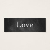 Chalkboardの結婚Webサイト挿入カード (裏面)