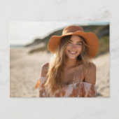 Chalkboardの背景を持つ大学院ポートレート 案内ポストカード (正面)