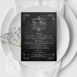 Chalkboardの華美コレクシ結婚ョン – メニュー<br><div class="desc">Chalkboardの華美コレクシ結婚ョン – メニューカード。</div>