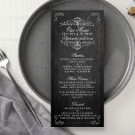 Chalkboardの華美コレクシ結婚ョン – メニュー<br><div class="desc">Chalkboardの華美コレクシ結婚ョン – メニューカード。</div>