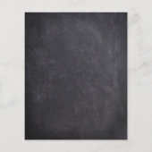 Chalkboardスケルトンカップルのハロウィーン日付を保存 (裏面)