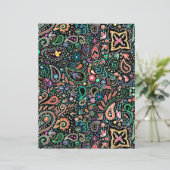 Chalkboardドードルスクラップブック紙8.5 x 11 (スタンド正面)