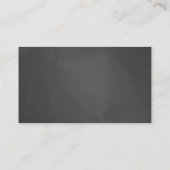 Chalkboardバックグランドギフト登録エンクロージャカード エンクロージャーカード (裏面)