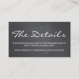 Chalkboardバックグ結婚ランドのWebサイトエンクロージャ エンクロージャーカード