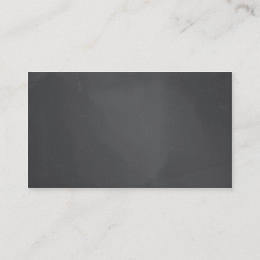 Chalkboardバックグ結婚ランドのWebサイトエンクロージャ エンクロージャーカード (裏面)