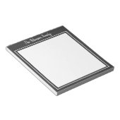 Chalkboardファミリパーソナライズされたメモ帳 ノートパッド (アングル)