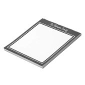Chalkboardファミリパーソナライズされたメモ帳 ノートパッド (回転)