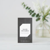 CHALKBOARDフォトロゴフォトグラファーの名刺 名刺 (スタンド正面)