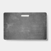 Chalkboardモダン私の名前は バッジ (Back)