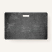 Chalkboardモダン私の名前は バッジ (裏面)