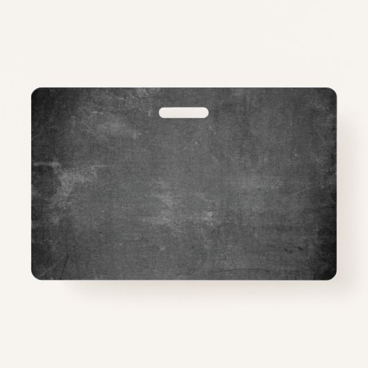 Chalkboardモダン私の名前は バッジ (裏面)