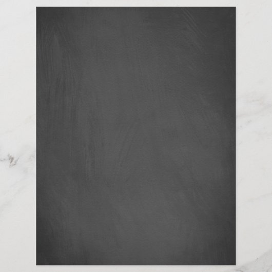 Chalkboardレストランロゴ チラシ (裏面)