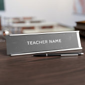 Chalkboard先生またはTutor Desk Nameプレート デスクネームプレート
