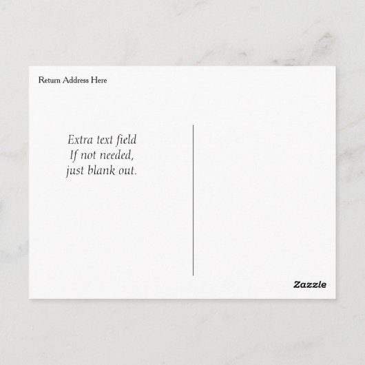 Chalkboard卒業発表の日付を保存 ポストカード (裏面)