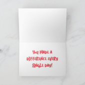 Chalkboard教室の先生評価 サンキューカード (内部)