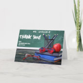 Chalkboard教室の先生評価 サンキューカード (正面)