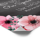 Chalkboard結婚のハッシュタグ記号 |ソーシャルメディア ポスター (角)