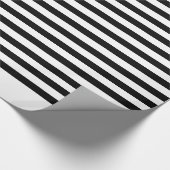 Chalkboard – ブラック/ホワイトラッピング紙 ラッピングペーパー (角)